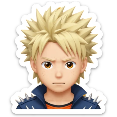 katsuki bakugo sticker