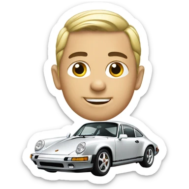 Porche sticker