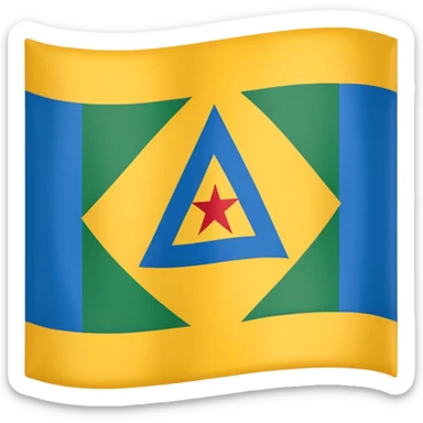 Berber flag sticker