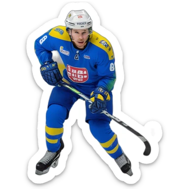 Hockey player HC biel-Bienne sticker