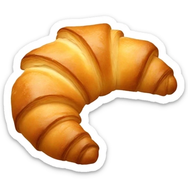 Croissant sticker