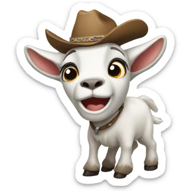 Goat rodeo sticker
