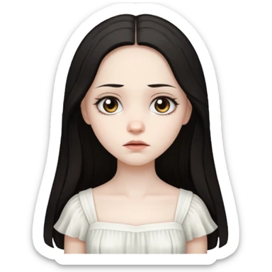 Samara in the ring movie sticker