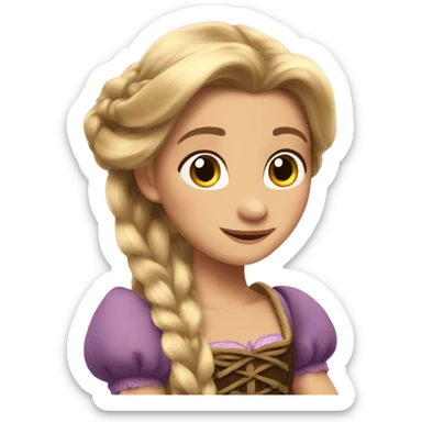Rapunzel sticker