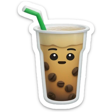Boba tés sticker