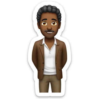 trinidad man sticker