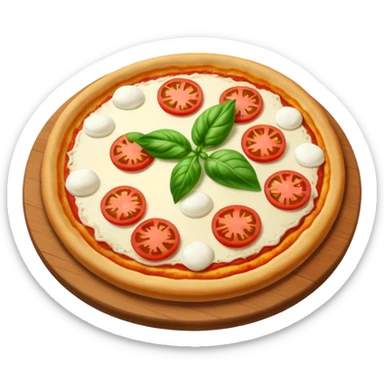 Margarita pizza sticker