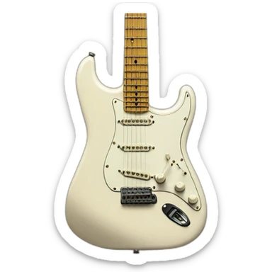 Fender strat sticker