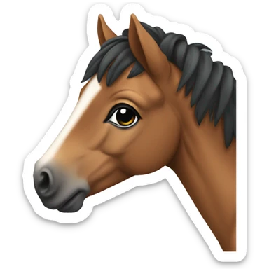 Foal sticker