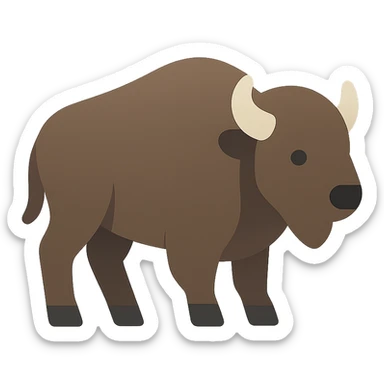 Buffalo sticker