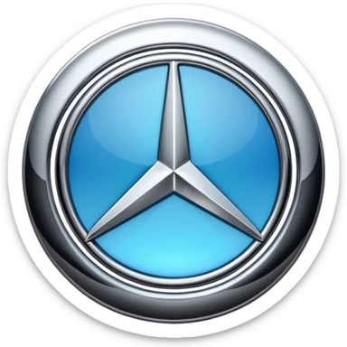 Mercedes Logo sticker