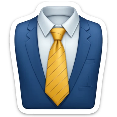 men Tie sticker