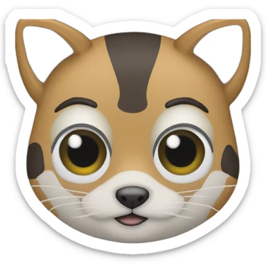 palhaço perna de pau sticker