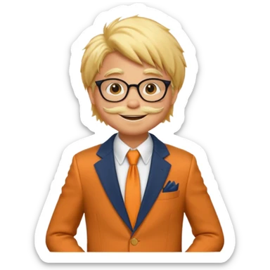 Preppy lorax sticker