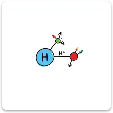 Clean hormone molecule diagram: large blue hormone icon in center with geometric molecular structure, red receptor binding sites, and neat green arrows showing action pathway. Simple hand-drawn illustration with minimal background and organized layout. sticker