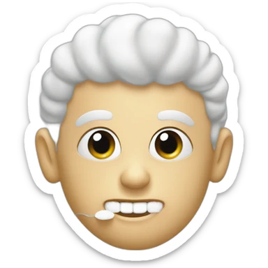 cotton swab test  sticker