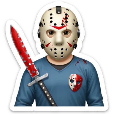 Jason voorhees  sticker