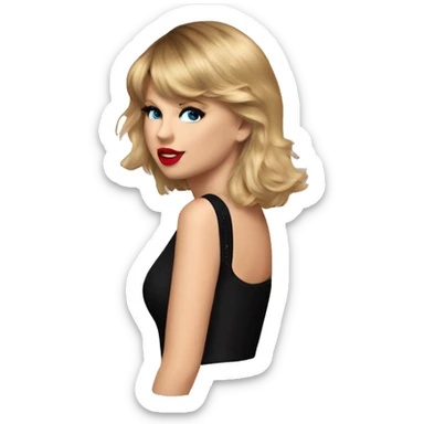 Taylor swift lover bodysuit sticker