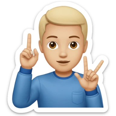 non mais comme le signe que font les deux frères de PNL sticker