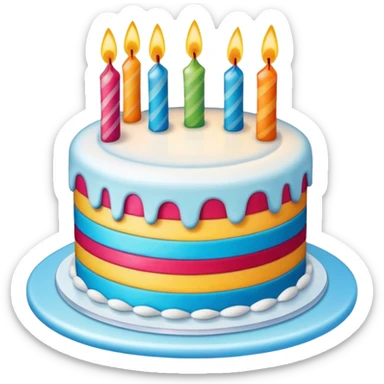 Torta di compleanno  sticker