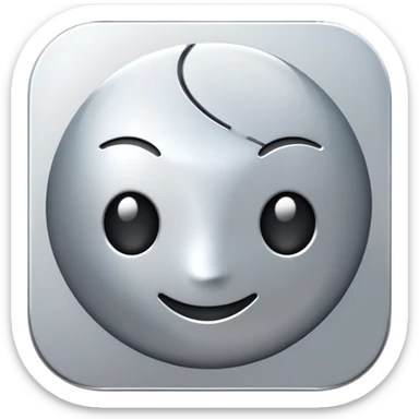 metal material, shiny metallic surface sticker