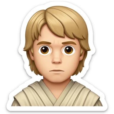Luke Skywalker  sticker