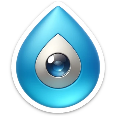 A high-quality 3D render of focus. Smooth textures, soft diffuse lighting, and deep detailing. Realistic materials but with a stylized, iconic look. Soft drop shadow. Isolated on a white background. High fidelity, 4k. sticker