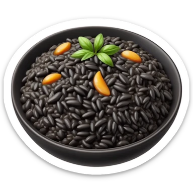 black risotto sticker