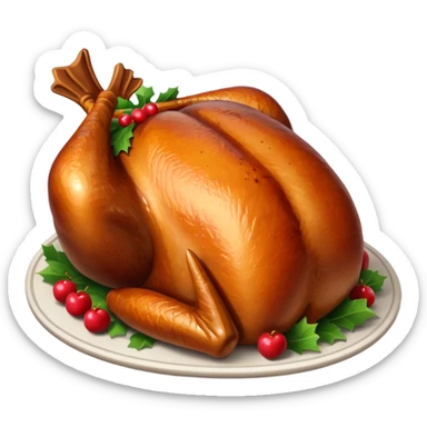 roast turkey sticker