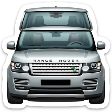 range rover with number 26 sticker