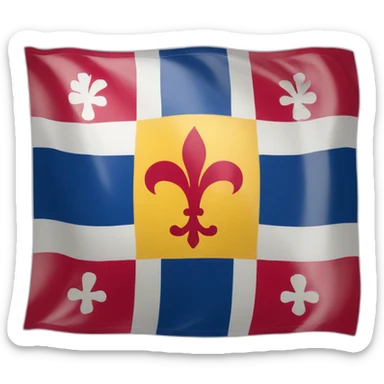 franche comté flag sticker