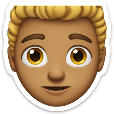 Raised eyebrows sticker