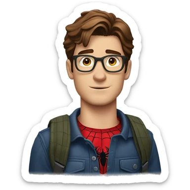 Peter Parker sticker