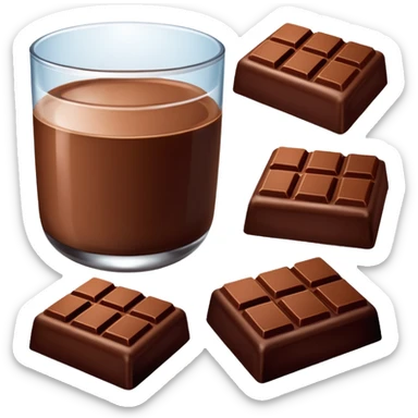 Dubai chocolate sticker