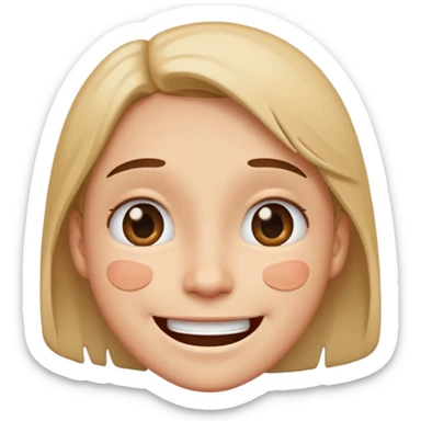 Feliz y triste sticker