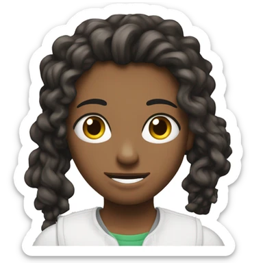 Mec grand avec sa meilleure amie  sticker