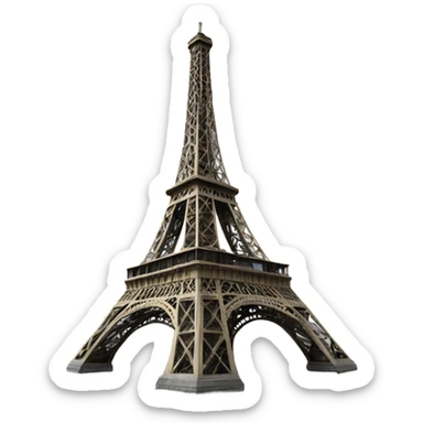 paris eiffel towet sticker