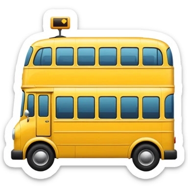 Crea un emoji de transporte público sticker