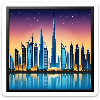 dubai sticker