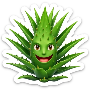 pianta ALOE VERA sticker