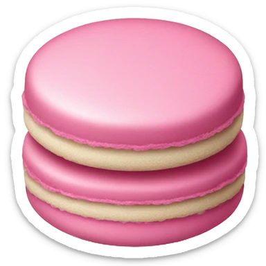Macaroons pink  sticker