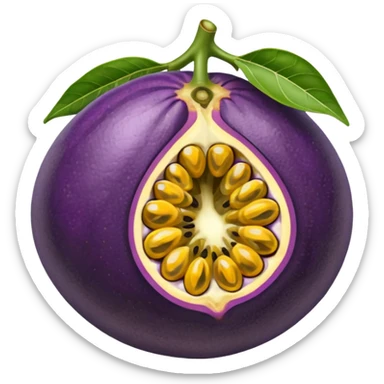 passion fruit sticker