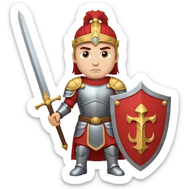 Famoso general cartagines de alto rango de la época púnica, estratega militar muy importante foto del cuerpo entero sticker