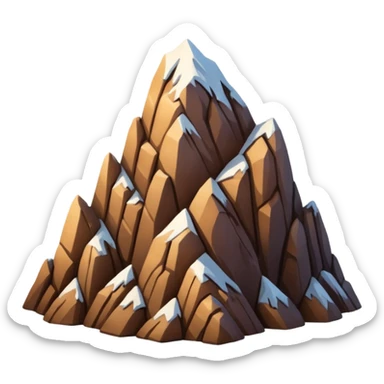 mountain to climb sticker