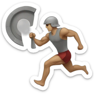 Spartan mile sticker