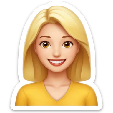 Charming, magnetic, center of attention without even trying. woman superstar in the spotlight
more dinamic emoji  sticker