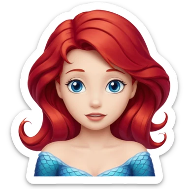 Ariel little mermaid  sticker