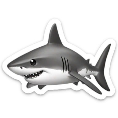 shark standing, a (camouflage cap) on its head,black and white,cartoon,sketched,sketch sticker