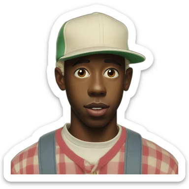 tyler the creator in last album era sticker