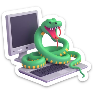 python coding sticker